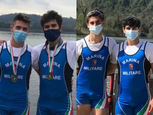 Cuope de la Jeunesse: la marina militare veste d'azzurro il suo 4 di coppia junior e vince la seconda regata europea di categoria