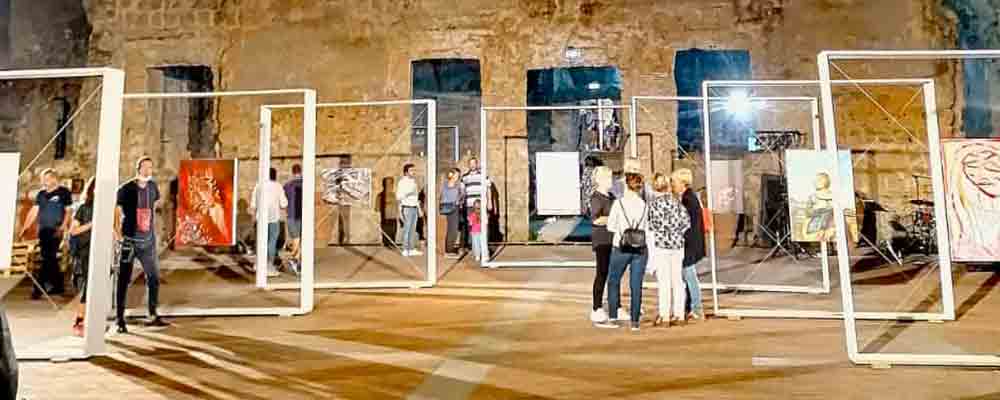 Divinarte: boom di visitatori per la manifestazione di arte ed enologia al Forte dei Borgia di Nepi