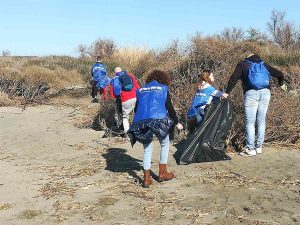 La plastica "regina" delle spiagge laziali, ma nel censimento dei rifiuti raccolti da Fare Verde permangono i cotton fioc e irrompono le mascherine chirurgiche