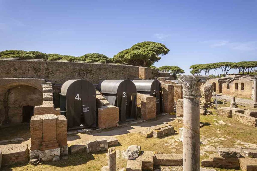 Stefano Boeri Architetti ha firmato il Progetto Espositivo per il parco archeologico di Ostia Antica 4 Quattro Volte (ph. Lorenzo Masotto)