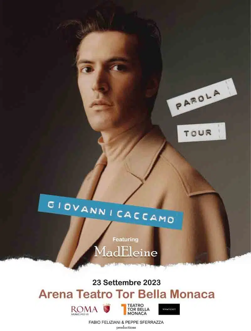Giovanni Caccamo in concerto a Roma
