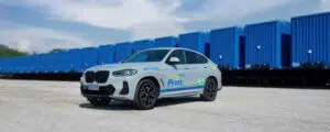 Alla 1° Roma Eco Race un’anteprima: la BMW X4 ibrida trasformata a gpl