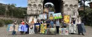 Giano Art Festival: successo artistico e sensibilità contemporanea per le opere realizzate nella prima edizione all'Arco di Giano