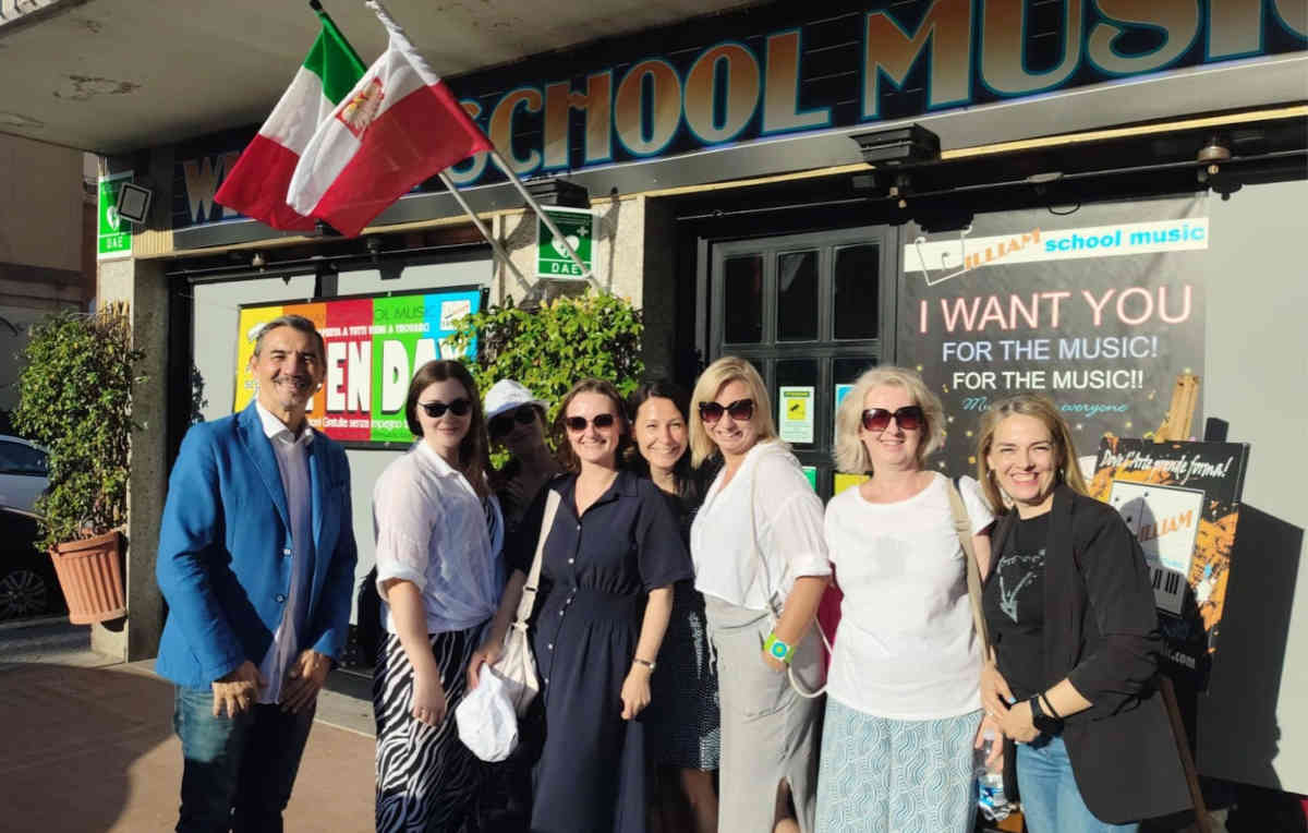 Un Gemellaggio d'Eccellenza: La William School Music di Roma ha accolto la Scuola Generale di Musica F. Chopin di Bytom