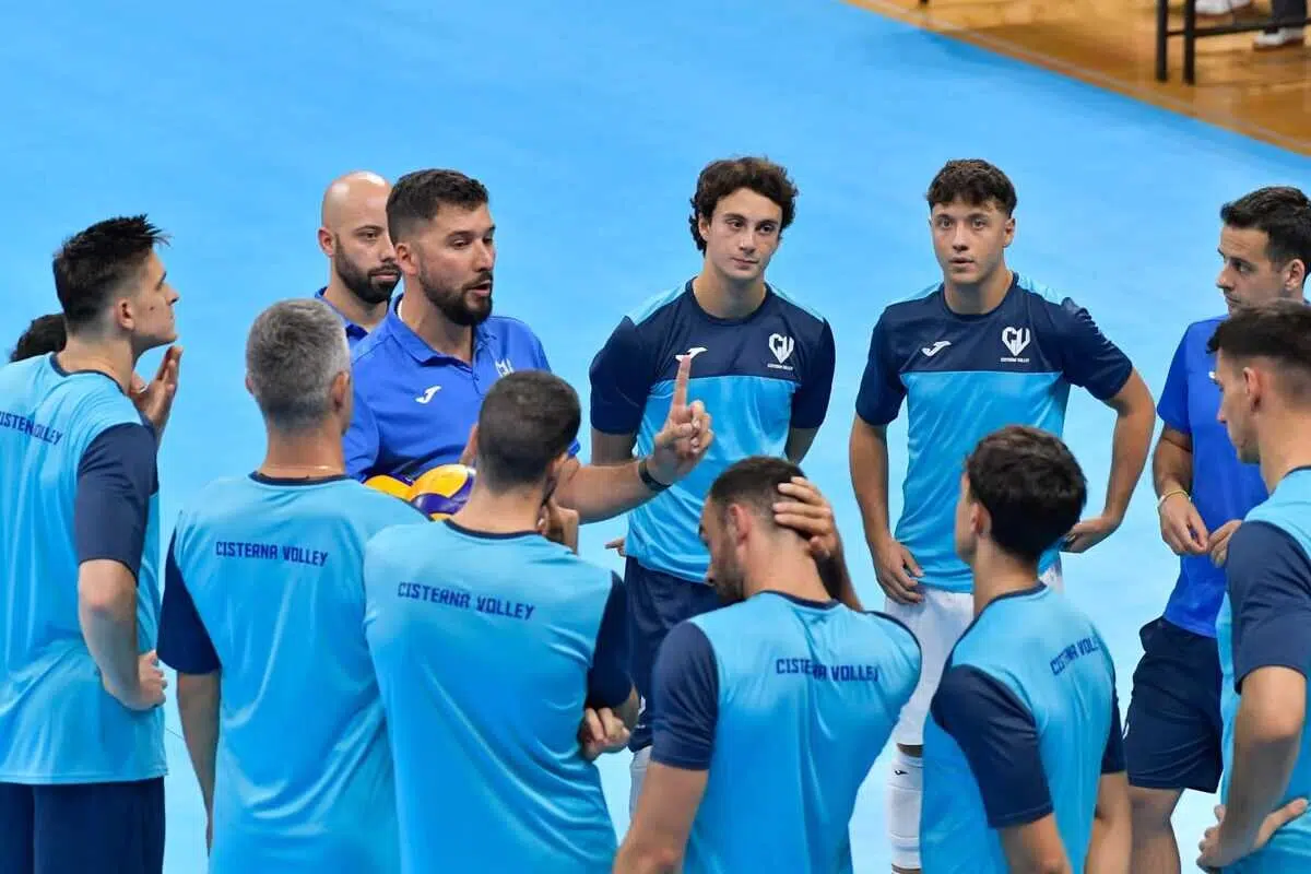 Cisterna Volley cede 3-1 nel test match contro la Sir Safety Perugia