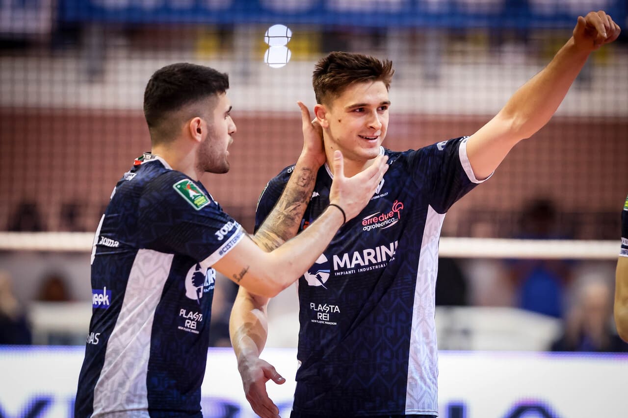 Cisterna Volley - Gioiella Prisma Taranto: i numeri del match. Baranowicz:"Stiamo mettendo in campo prestazioni sempre migliori" (Foto Paola Libralato)