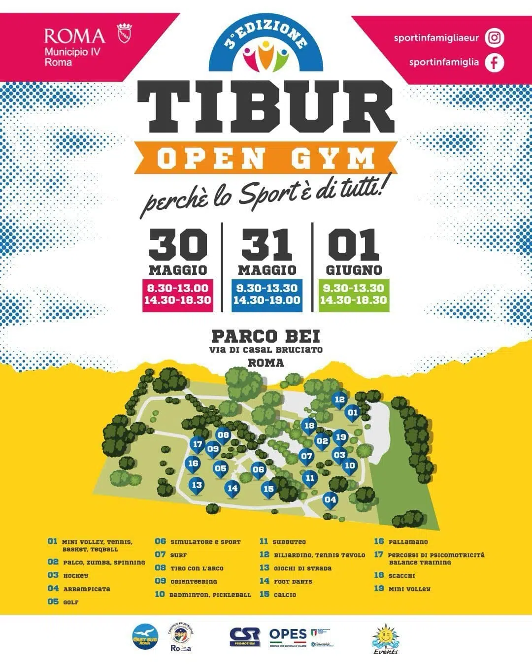 3ª Edizione Tibur Open Gym: manifestazione dedicata allo sport e al benessere