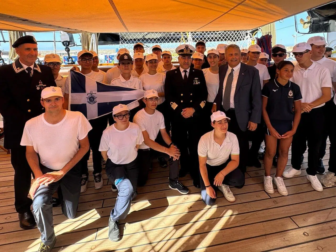 La Guida del Litorale di Roma 93 Lega Navale Italiana, celebrati sul Vespucci a Civitavecchia i 128 anni dalla fondazione