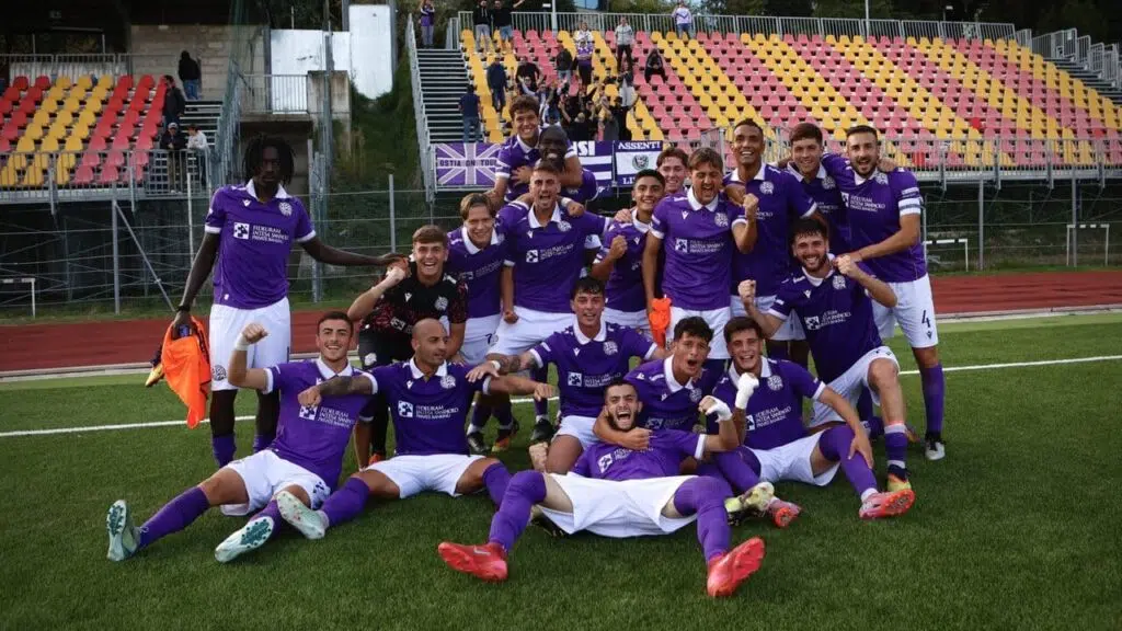 Ostiamare tris alla Recanatese e allungo in vetta