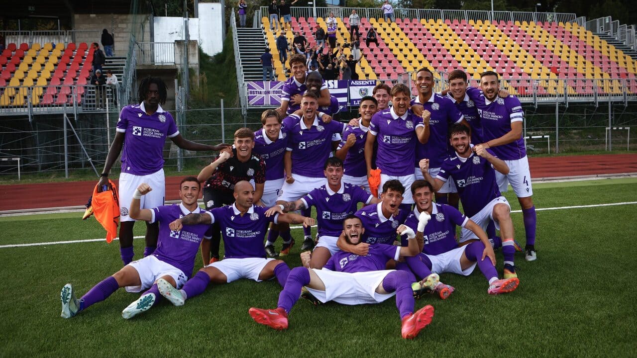 Ostiamare tris alla Recanatese e allungo in vetta