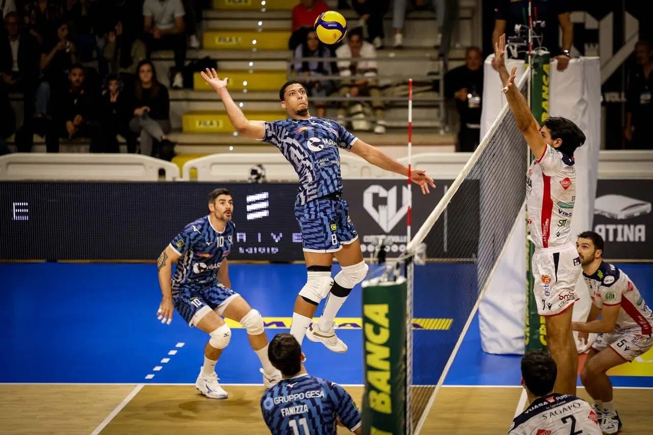 Cisterna Volley - Yuasa Battery Grottazzolina 3-2 4 Cisterna Volley - Yuasa Battery Grottazzolina