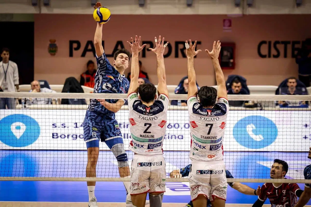 Cisterna Volley - Yuasa Battery Grottazzolina 3-2 5 Cisterna Volley - Yuasa Battery Grottazzolina