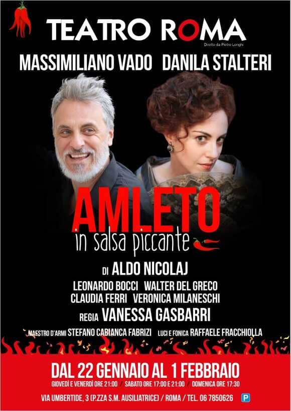 Amleto in salsa piccante - Teatro Roma (2026)