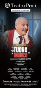 Teatro napoletano: al Prati Fabio Gravina porta in scena la commedia corale di Vincenzo Scarpetta, "'O tuono 'e marzo",