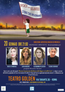 "Voci nel Silenzio, storie che risuonano" al Teatro Golden
