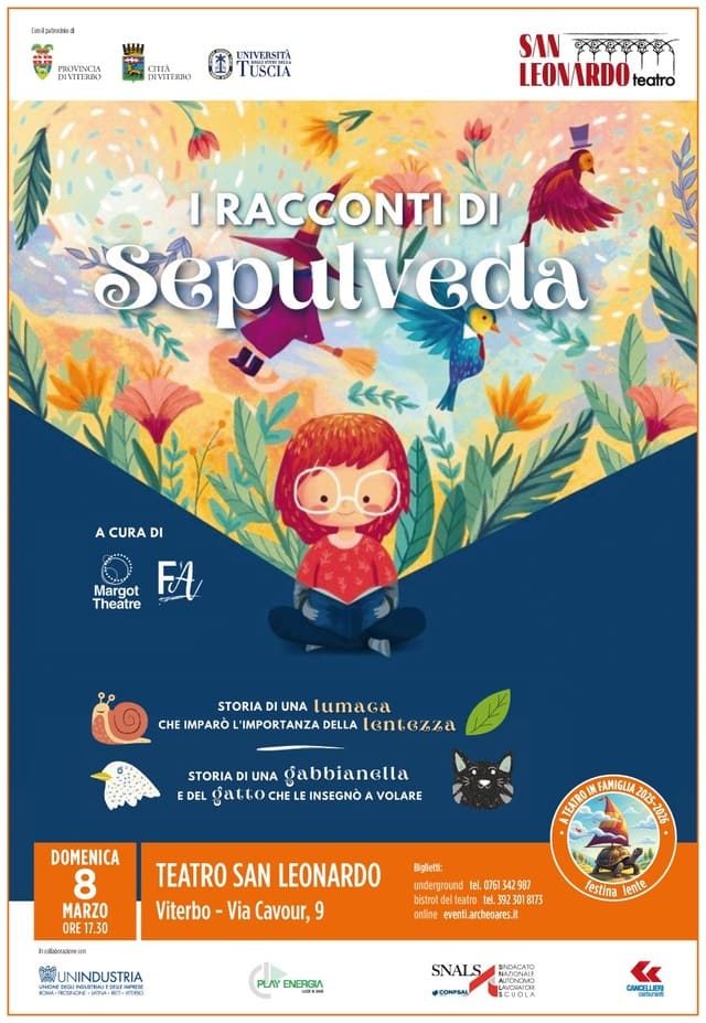 Locandina I Racconti di Sepulveda