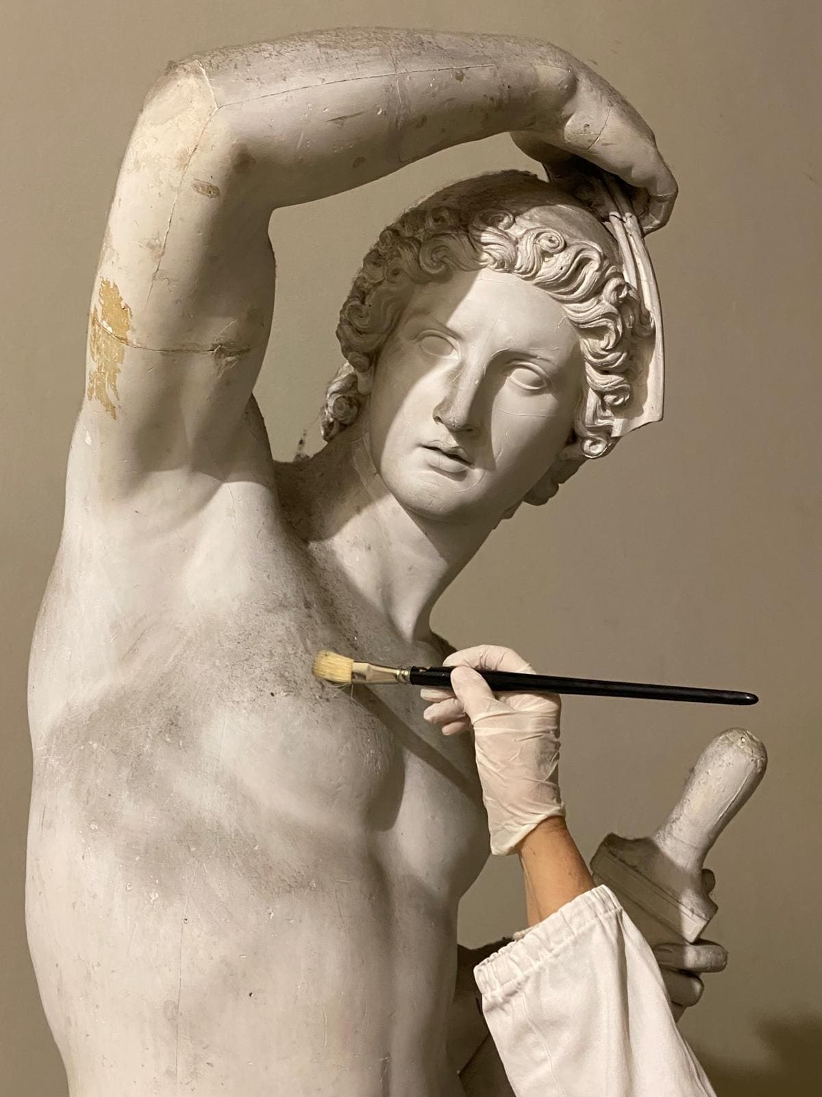 Luigi Bienaimé - Telemaco (restauro in corso)