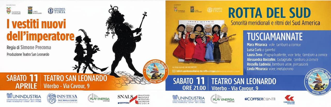 Eventi teatrali al Teatro San Leonardo