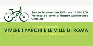 Una biciclettata nella riserva del litorale