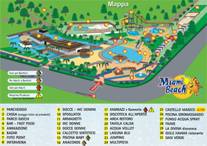 Piantina Miami Beach Piantina Miami Beach - Parco acquatico a Latina