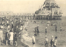Storico stabilimento Roma al Pontile di Ostia Storico stabilimento Roma al Pontile di Ostia