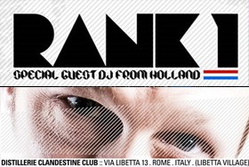 Distillerie Clandestine - Dj Rank1 per Venerdì Grasso
